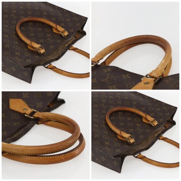 LOUIS VUITTON Monogram Sac Plat Hand Bag M51140 LV Auth 155912 - Picture 16 of 16